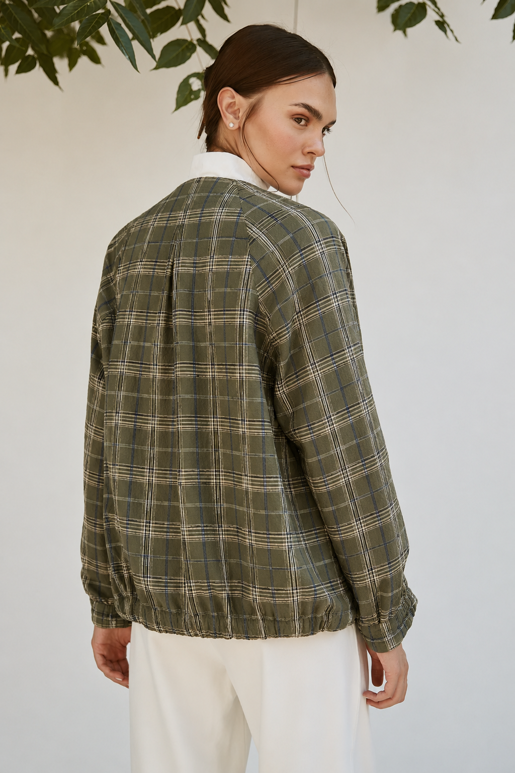 Ekose Bomber Ceket