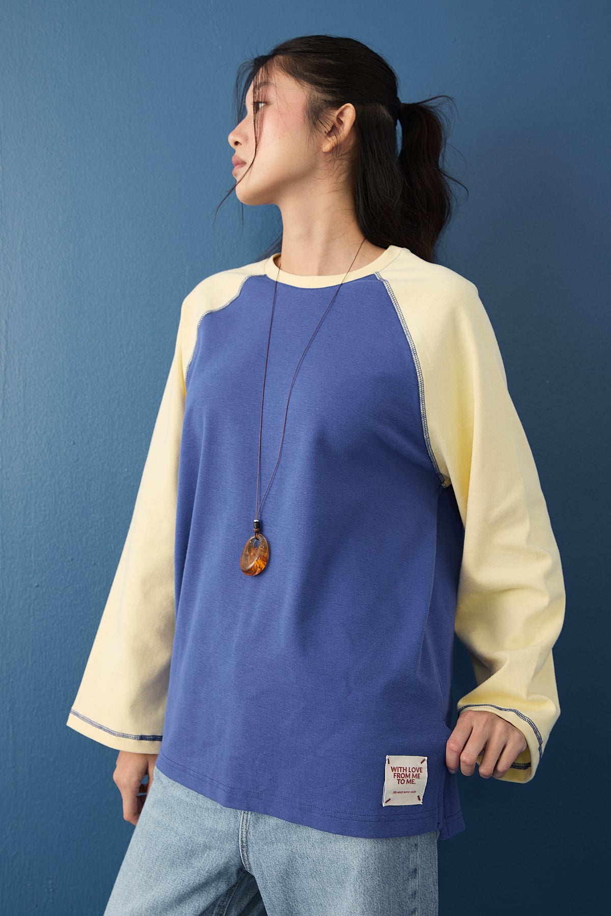 Garnili Reglan Kol Sweatshirt