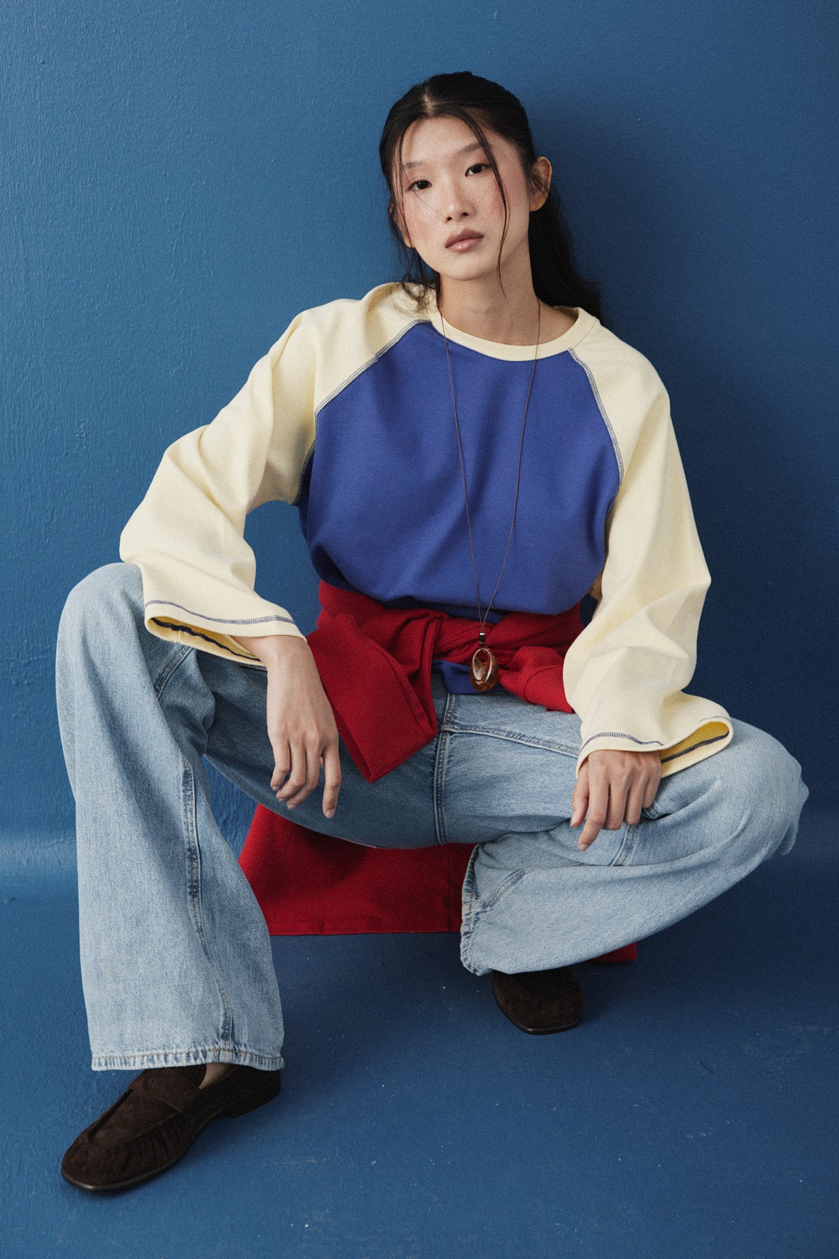 Garnili Reglan Kol Sweatshirt