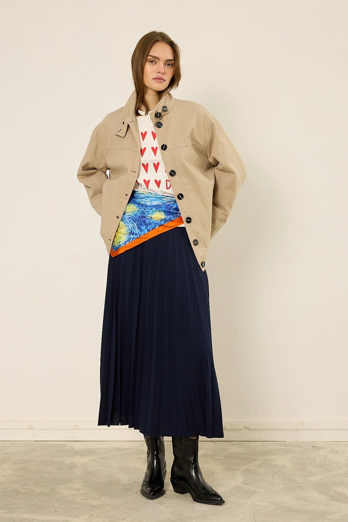 Gabardin Ceket