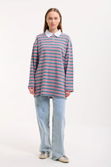 Polo Yaka Sweatshirt