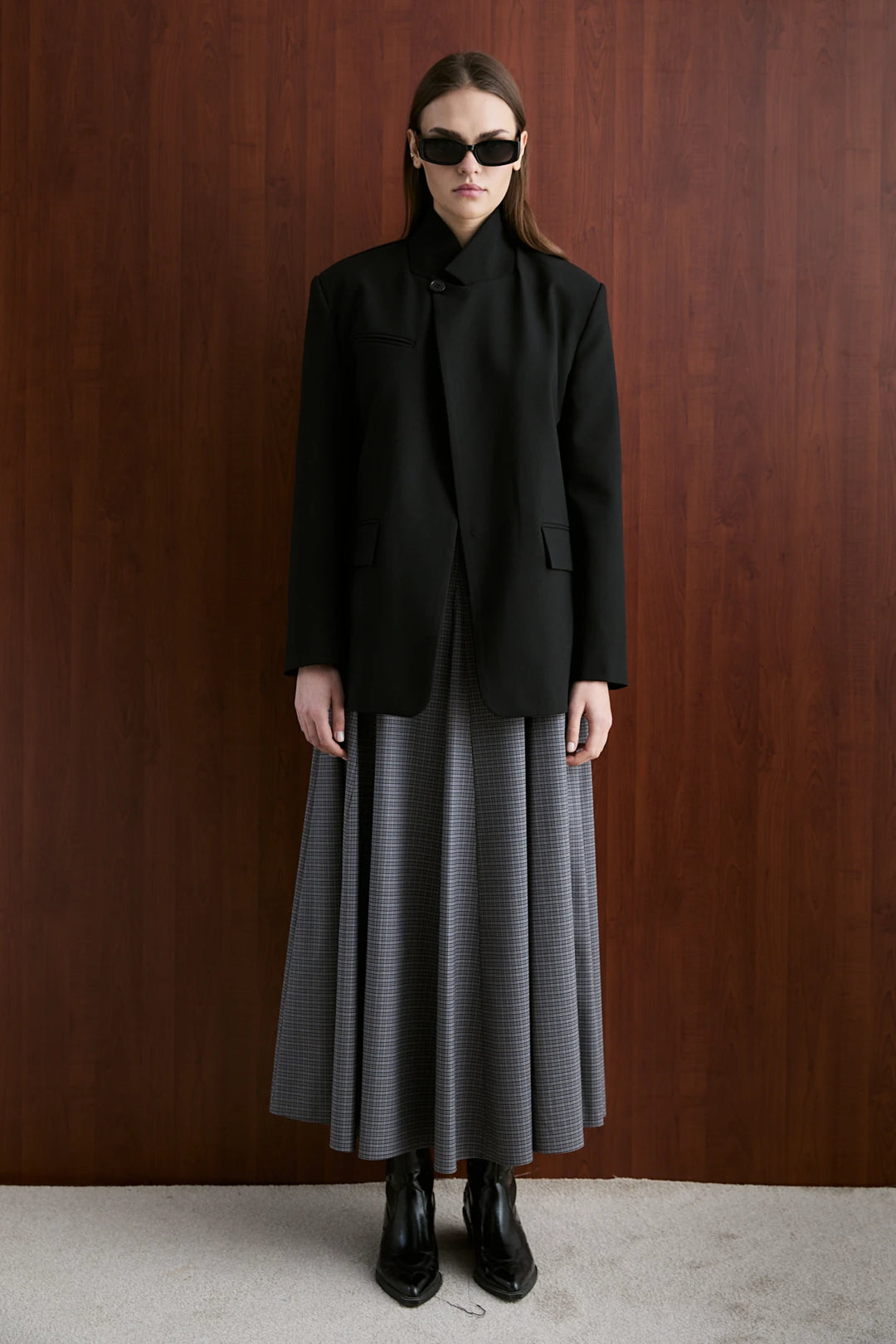 Asimetrik Blazer Ceket