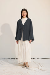 Bağcıklı Kimono Uzun