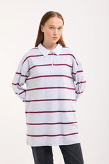 Polo Yaka Sweatshirt