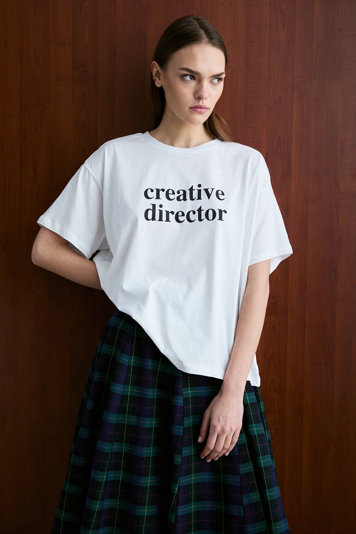 Creative Baskılı T-shirt