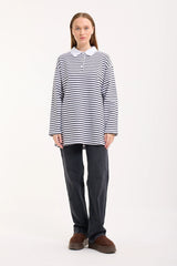 Polo Yaka Sweatshirt