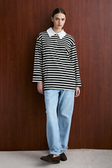 Polo Yaka Sweatshirt