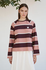 Şal Detaylı Sweatshirt