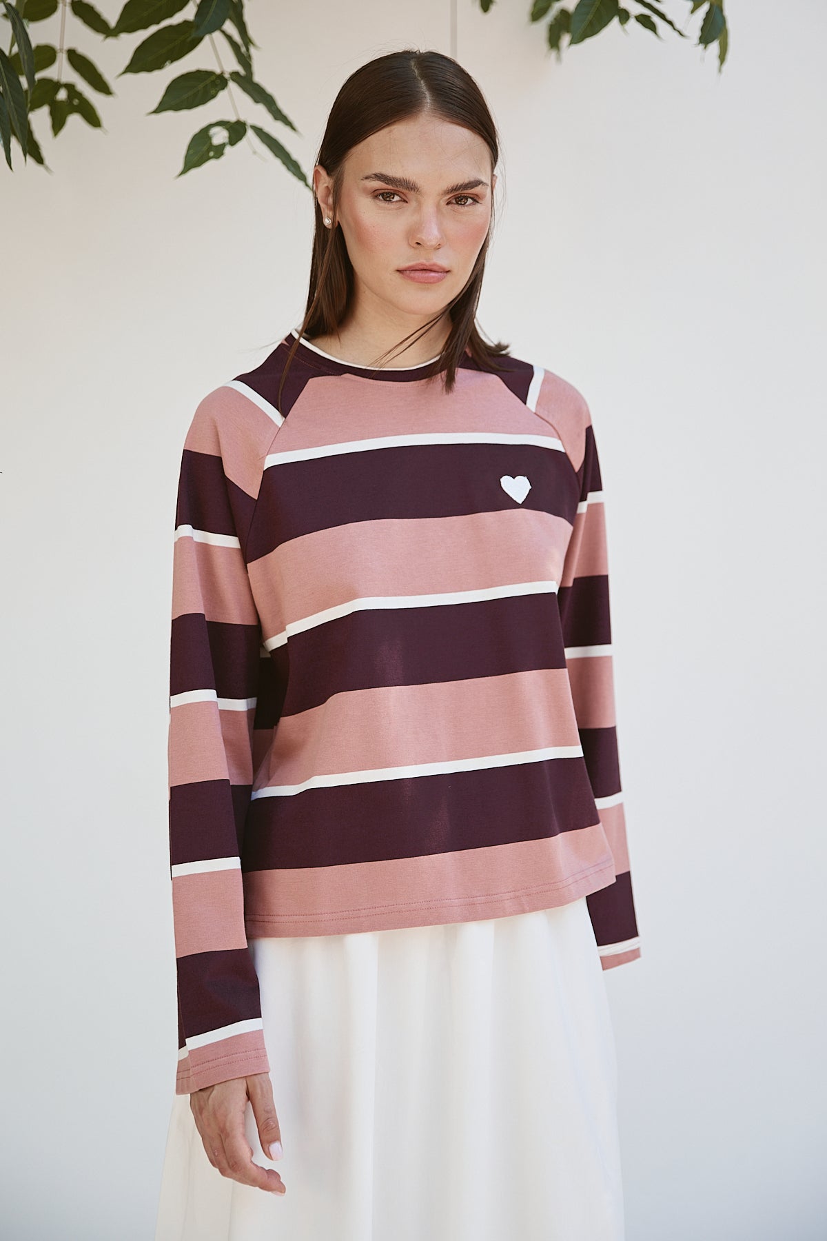 Şal Detaylı Sweatshirt