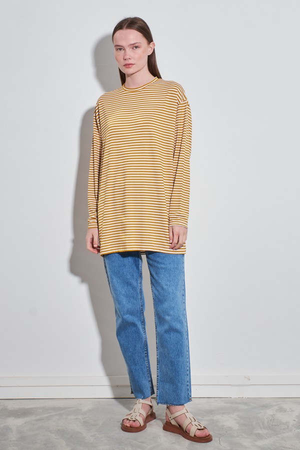 Çizgili Yellow 80