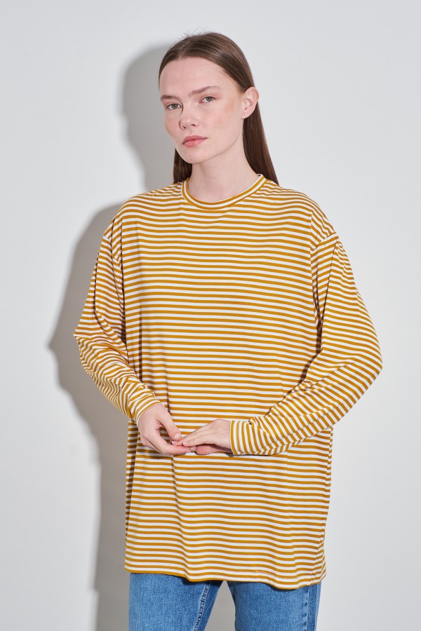 Çizgili Yellow 80