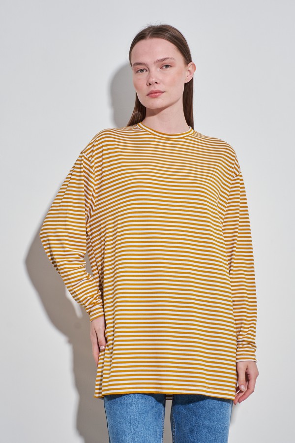 Çizgili Yellow 80