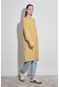 Çizgili Yellow Kalın 100