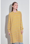 Çizgili Yellow Kalın 100
