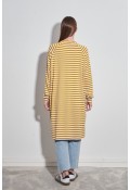 Çizgili Yellow Kalın 100