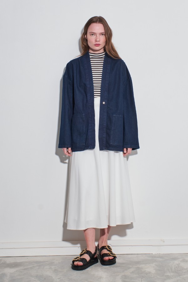 Kot Kimono Mavi