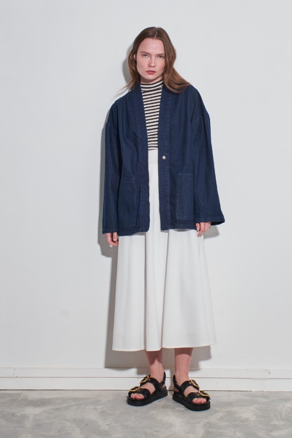 Kot Kimono Mavi