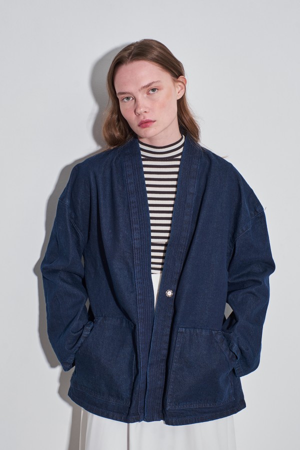 Kot Kimono Mavi