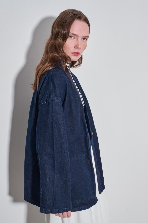 Kot Kimono Mavi