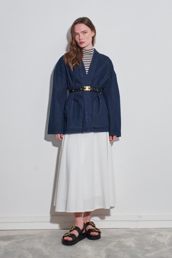 Kot Kimono Mavi