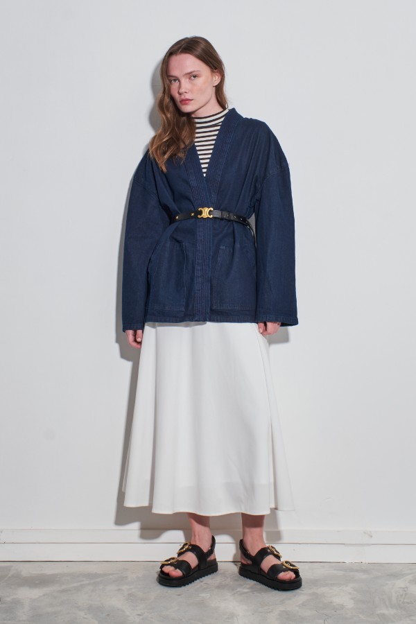Kot Kimono Mavi