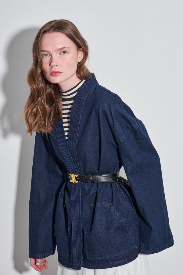 Kot Kimono Mavi