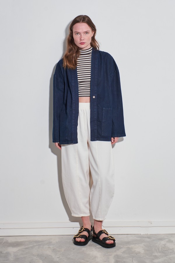 Kot Kimono Mavi