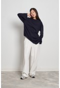 Pamuklu Basic Sweatshirt Lacivert