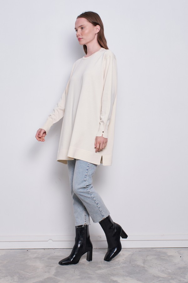 Merserize Tunik Krem