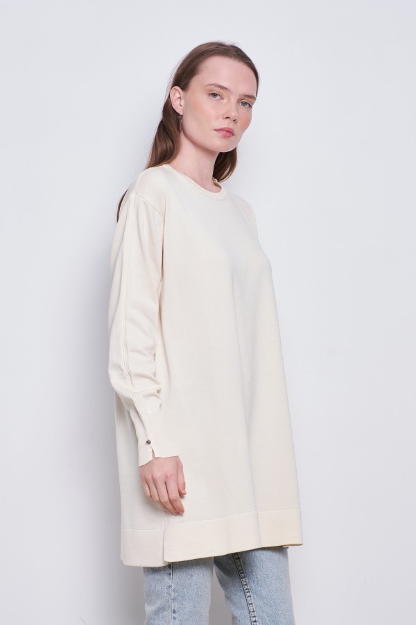 Merserize Tunik Krem