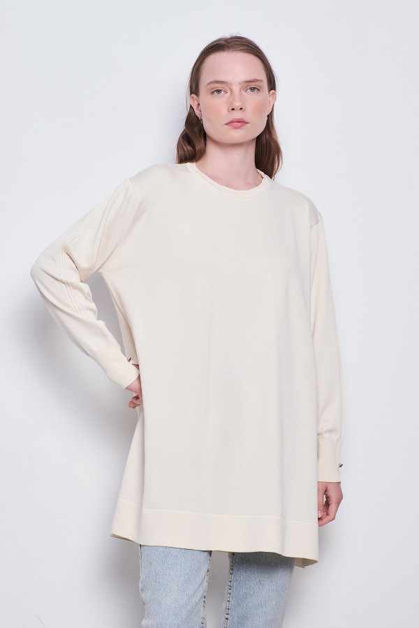 Merserize Tunik Krem