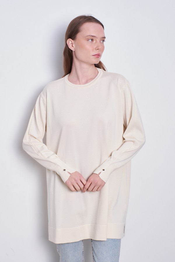 Merserize Tunik Krem