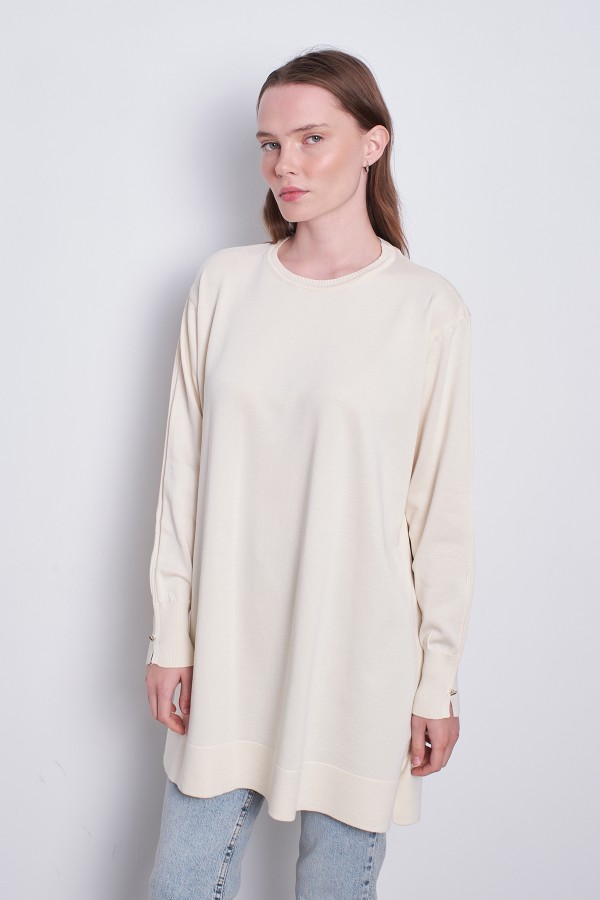Merserize Tunik Krem