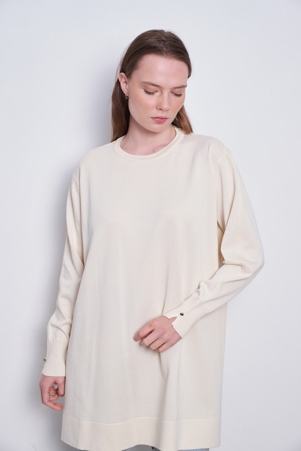 Merserize Tunik Krem