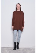 Merserize Tunik Kahve