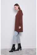 Merserize Tunik Kahve