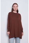 Merserize Tunik Kahve