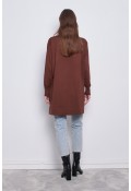 Merserize Tunik Kahve