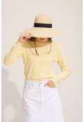 Fitilli Uzun Kol Body Lemon