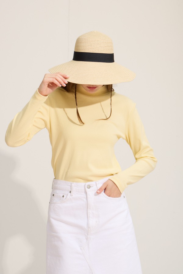 Fitilli Uzun Kol Body Lemon