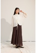 Bağcıklı Kimono Beyaz