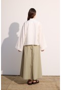 Bağcıklı Kimono Beyaz