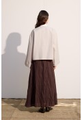 Bağcıklı Kimono Gri