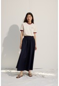 VUAL BÜZGÜLÜ ETEK DARK BLUE