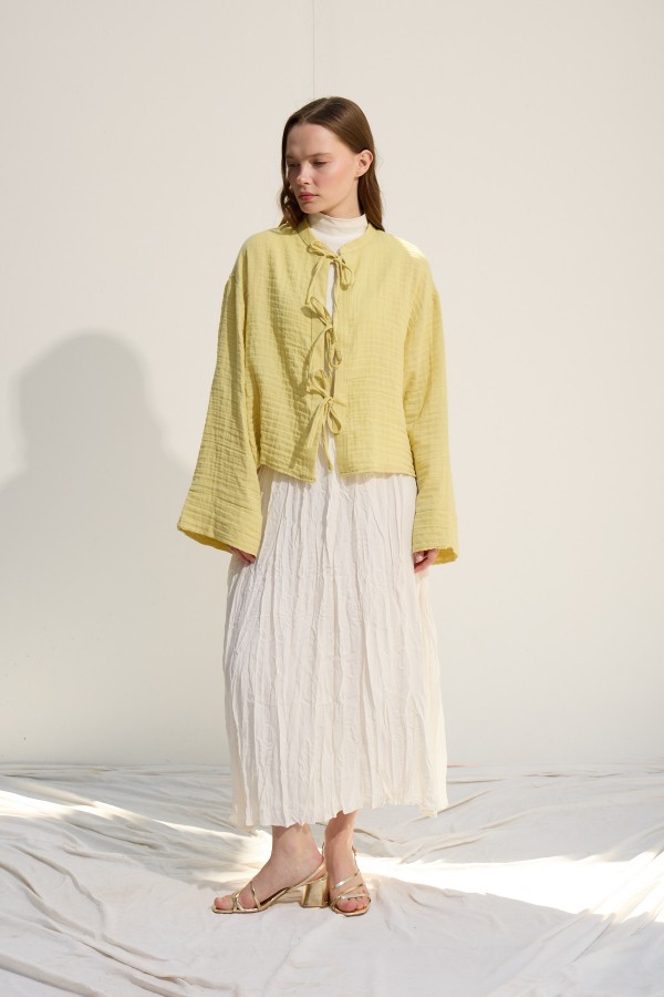 Müslin Kimono Limon 