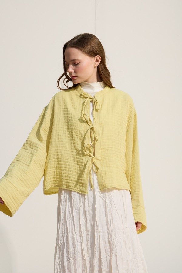 Müslin Kimono Limon 