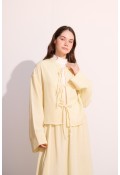 Müslin Etek Takım Soft Yellow
