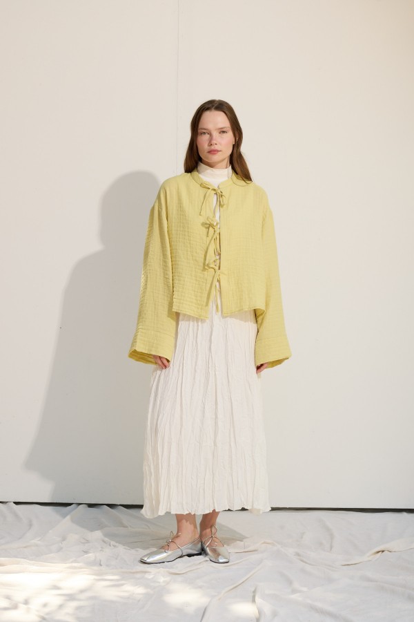 Müslin Kimono Limon 