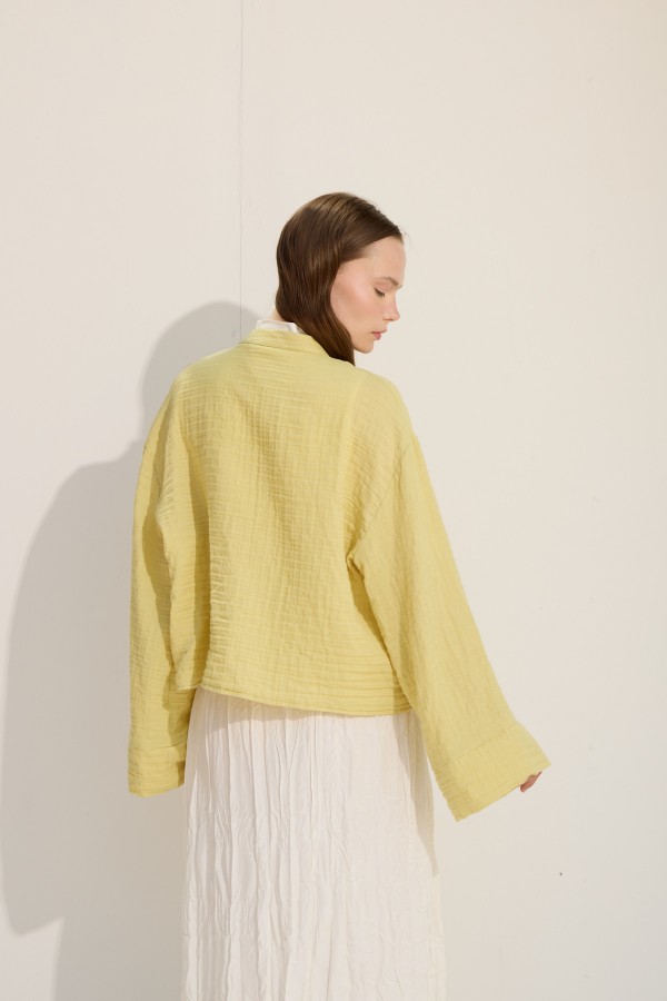 Müslin Kimono Limon 