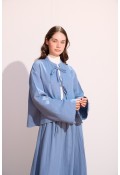 Müslin Etek Takım Baby Blue